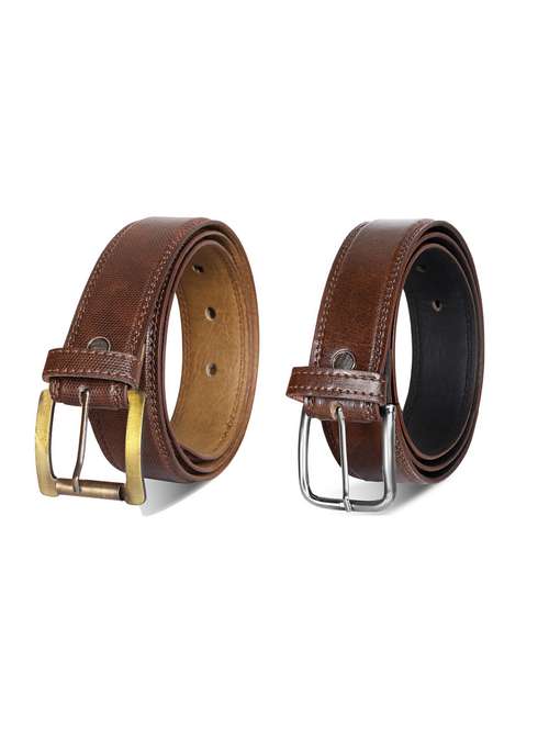 pack off 2 leatherette belt - 19229355 - Very Small Image - 1