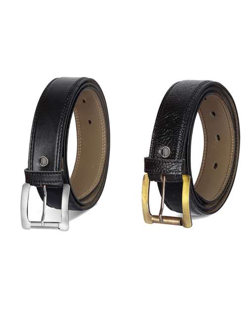 pack of 2 leatherette belts - 19231113 - Very Small Image - 1