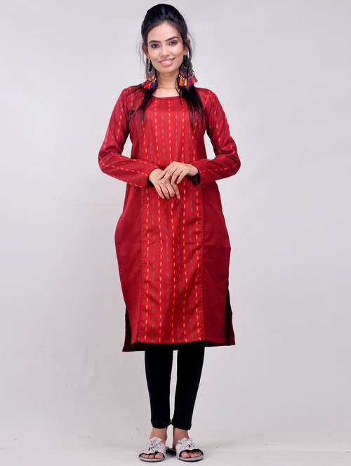 women's straight kurta - 19258013 - Very Small Image - 1