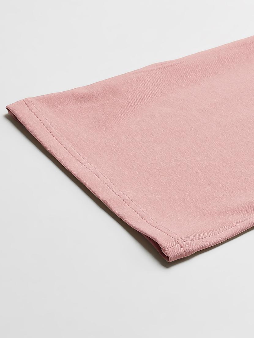 pink solid track pant - 19285116 - Standard Image - 4