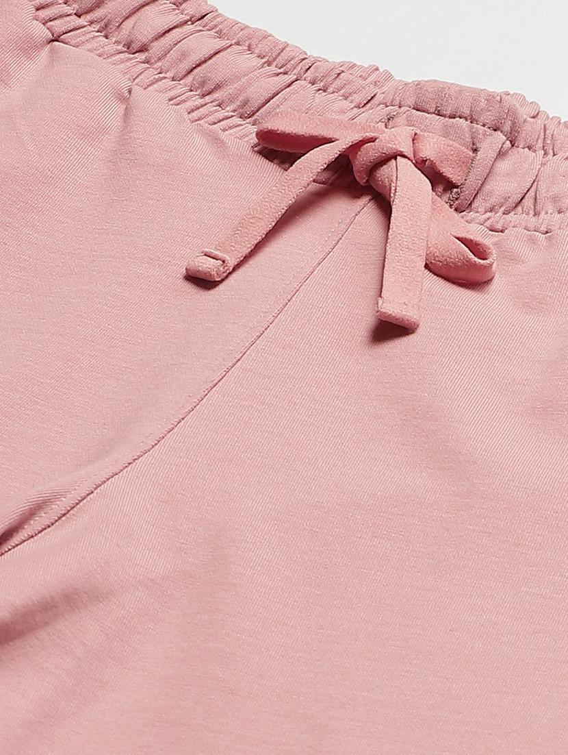 pink solid track pant - 19285116 - Zoom Image - 6
