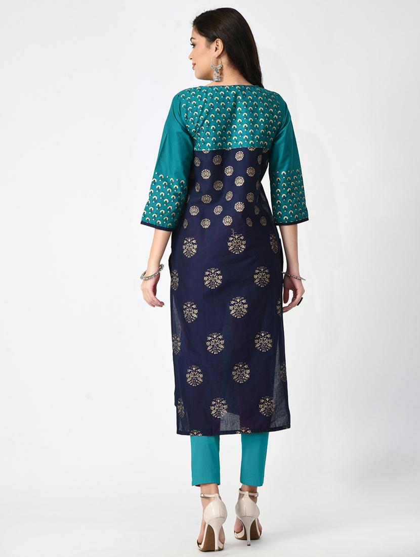 women's straight kurta - 19329077 - Standard Image - 4