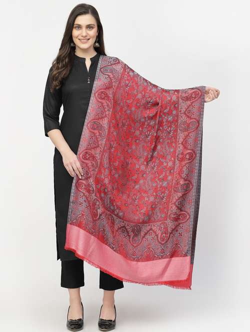 women's paisley print stole - 19330218 - Very Small Image - 1
