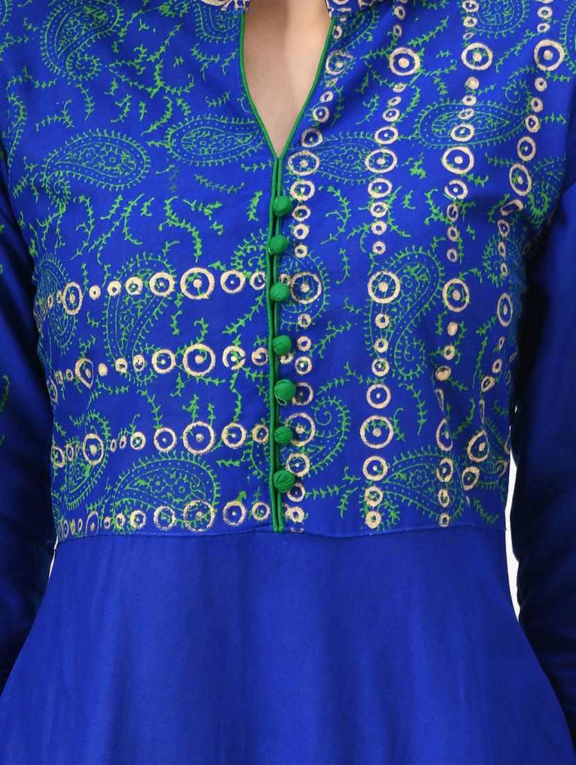 women's flared kurta - 19349278 - Standard Image - 3