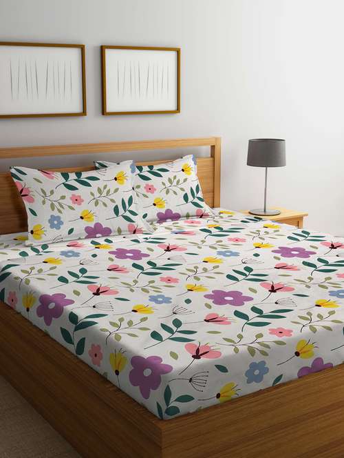 fabinaliv double bedsheets a perfect fit for your bedroom - 19352578 - Very Small Image - 1