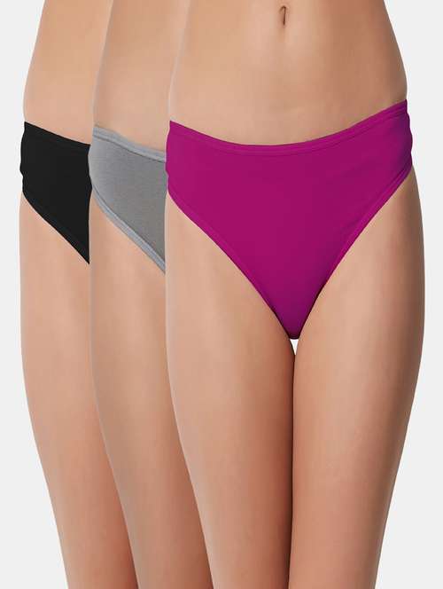 pack of 3 thong panty - 19354525 - Very Small Image - 1