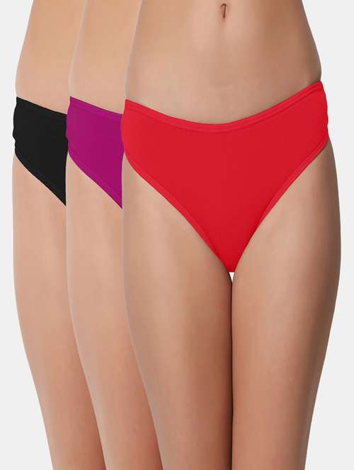 pack of 3 thong panty - 19354556 - Very Small Image - 1