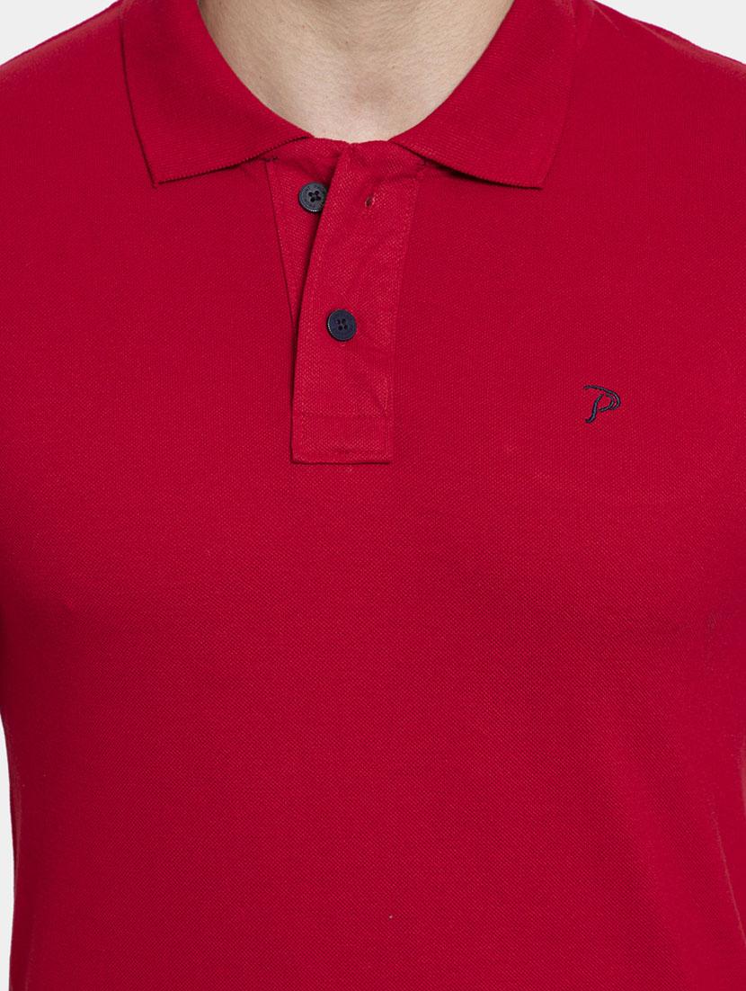 cotton blend solids t-shirt - 19354848 - Zoom Image - 4