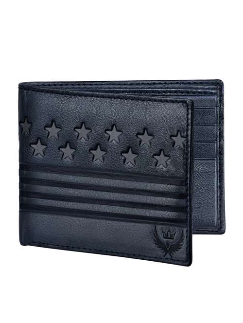 blue debossed wallet - 19388622 - Very Small Image - 1