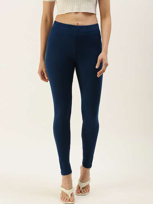 blue solid legging - 19397165 - Very Small Image - 1