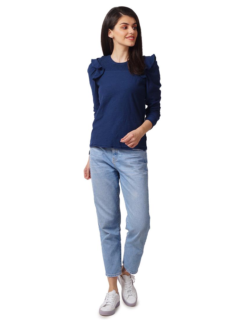 solids cotton regular top - 19414463 - Standard Image - 3