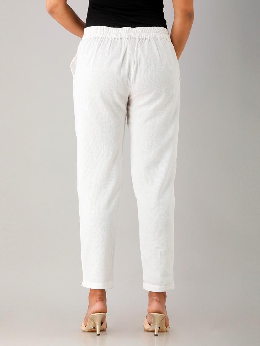 women solid cigarette pant - 19415863 - Zoom Image - 2