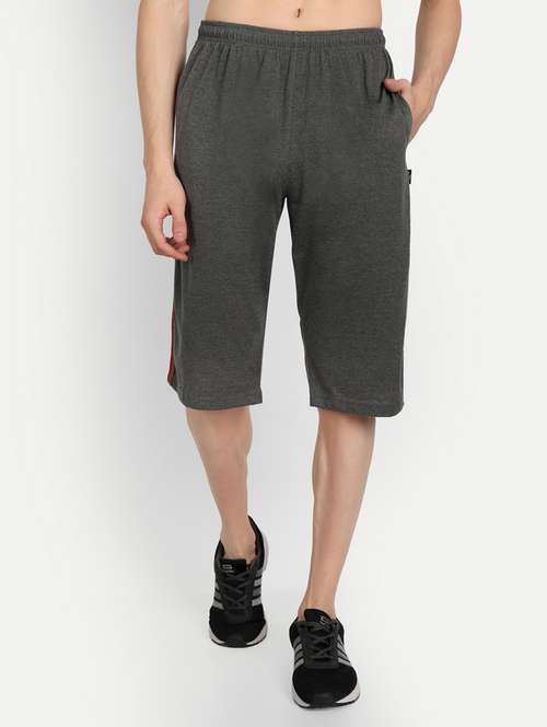 men solid three-fourths - 19435214 - Very Small Image - 1