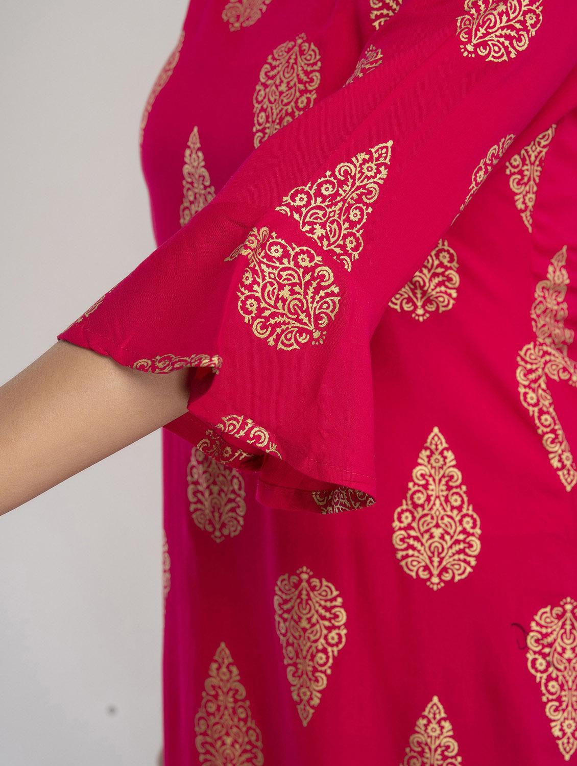 women's straight kurta - 19481940 - Zoom Image - 3