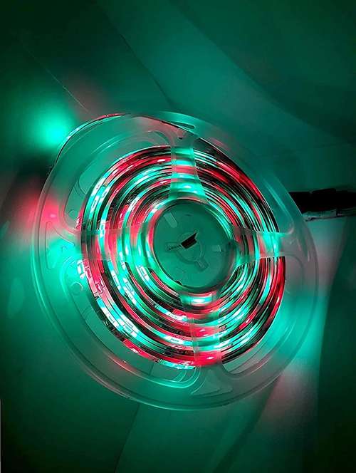 rsct plastic battery powered cordless 25 v dc multi led strip light - 19487213 - Very Small Image - 1