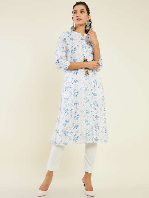 women's a-line kurta - 19496406 - Very Small Image - 1