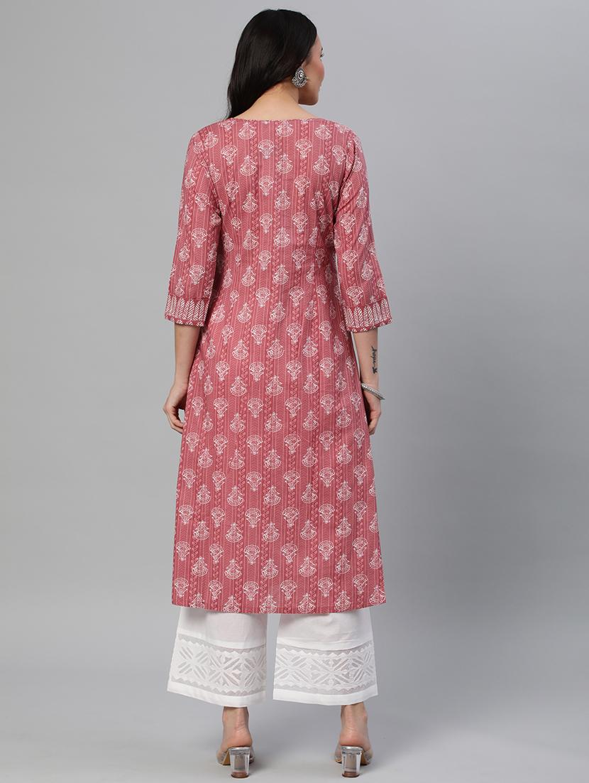 women's a-line kurta - 19578850 - Standard Image - 3