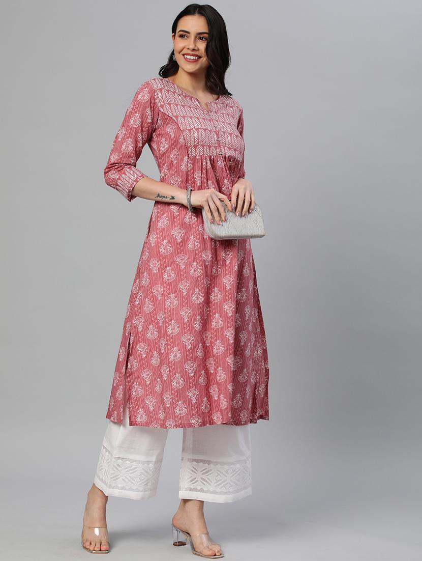 women's a-line kurta - 19578850 - Zoom Image - 4