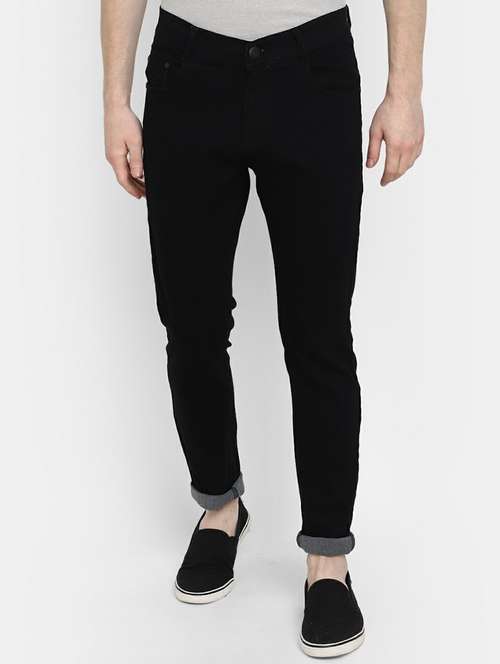 mens slim fit plain jeans - 19596512 - Very Small Image - 1