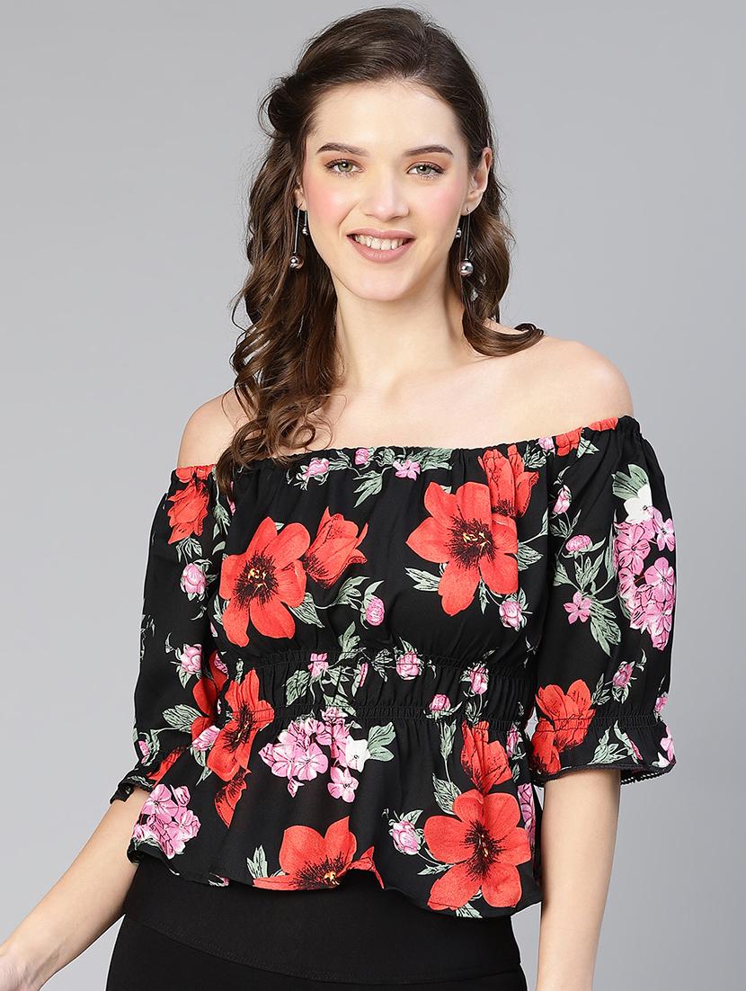 women's straight off shoulder top - 19608157 -  Zoom Image - 0