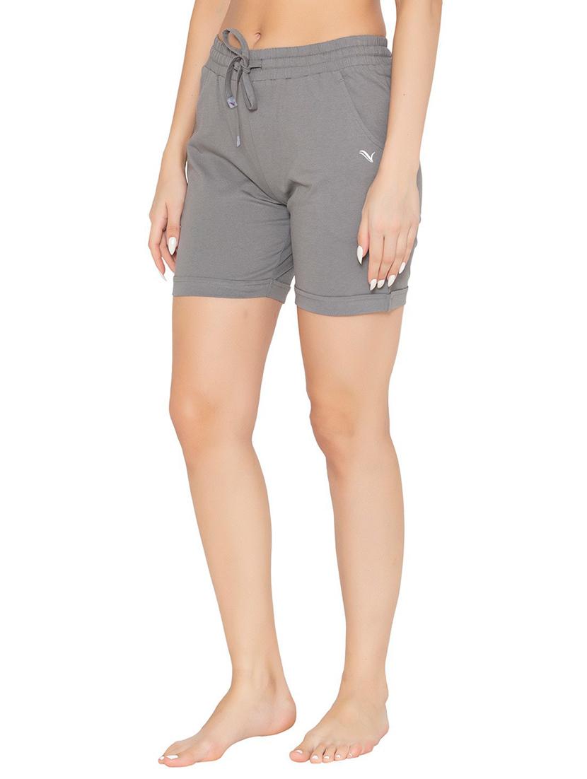 grey solid regular short - 19688610 - Standard Image - 2