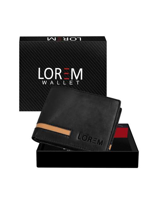 black leatherette wallet - 19690883 - Very Small Image - 1