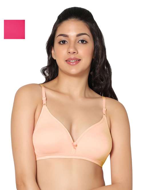 multi colored cotton combos bra - 19725018 - Very Small Image - 1