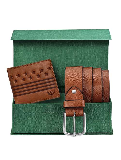 leather wallet with belt - 19731819 - Very Small Image - 1