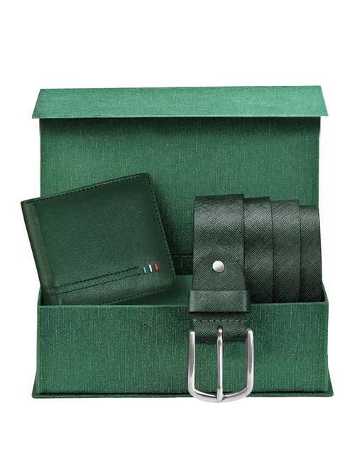 leather wallet with belt - 19731828 - Very Small Image - 1