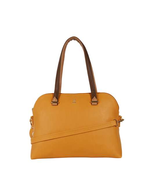 yellow cotton polyester blend handbag - 19750726 - Very Small Image - 1