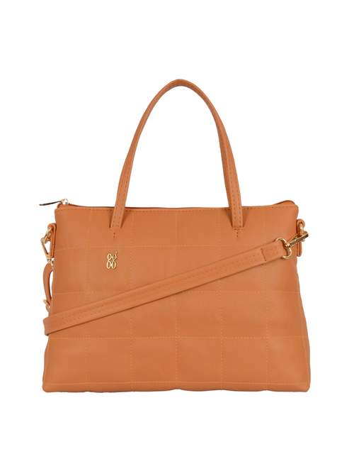 orange cotton polyester blend handbag - 19750952 - Very Small Image - 1
