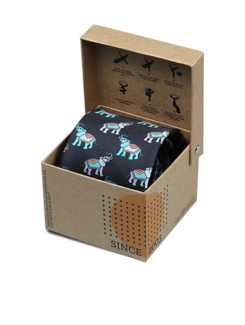 tossido mens printed necktie - 19758180 - Very Small Image - 1