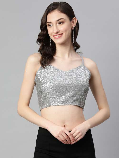 self design crop top - 19778638 - Very Small Image - 1