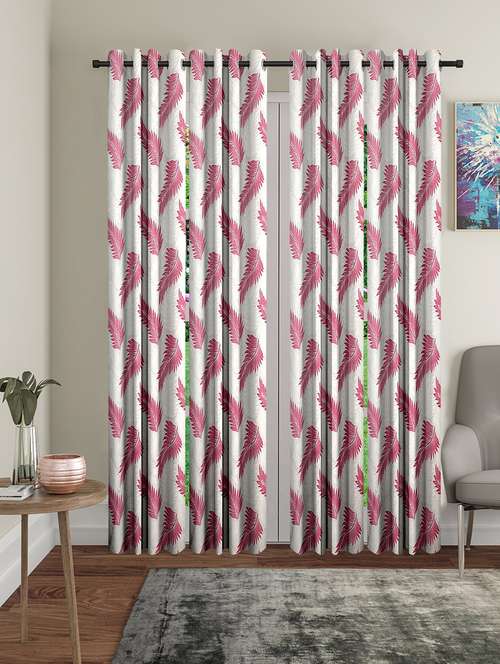 cortina designer eyelet printed home curtains - 19779685 - Very Small Image - 1