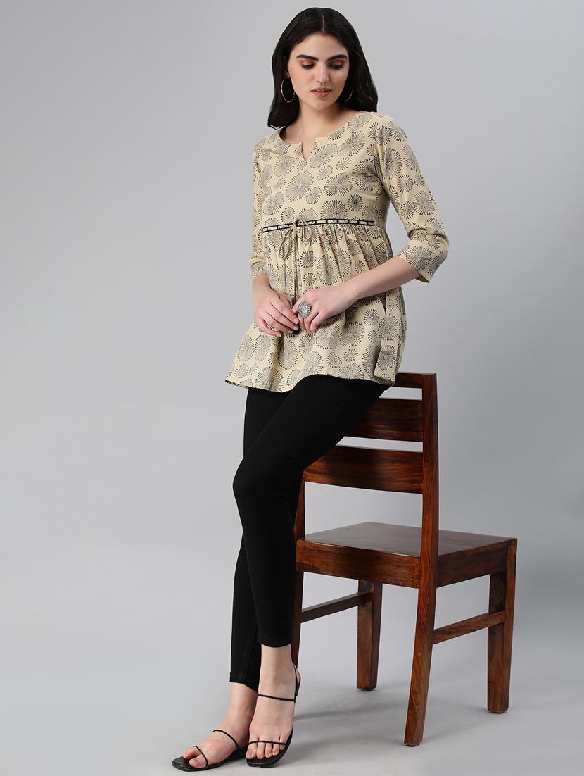 women's a line round neck top - 19783770 - Zoom Image - 3