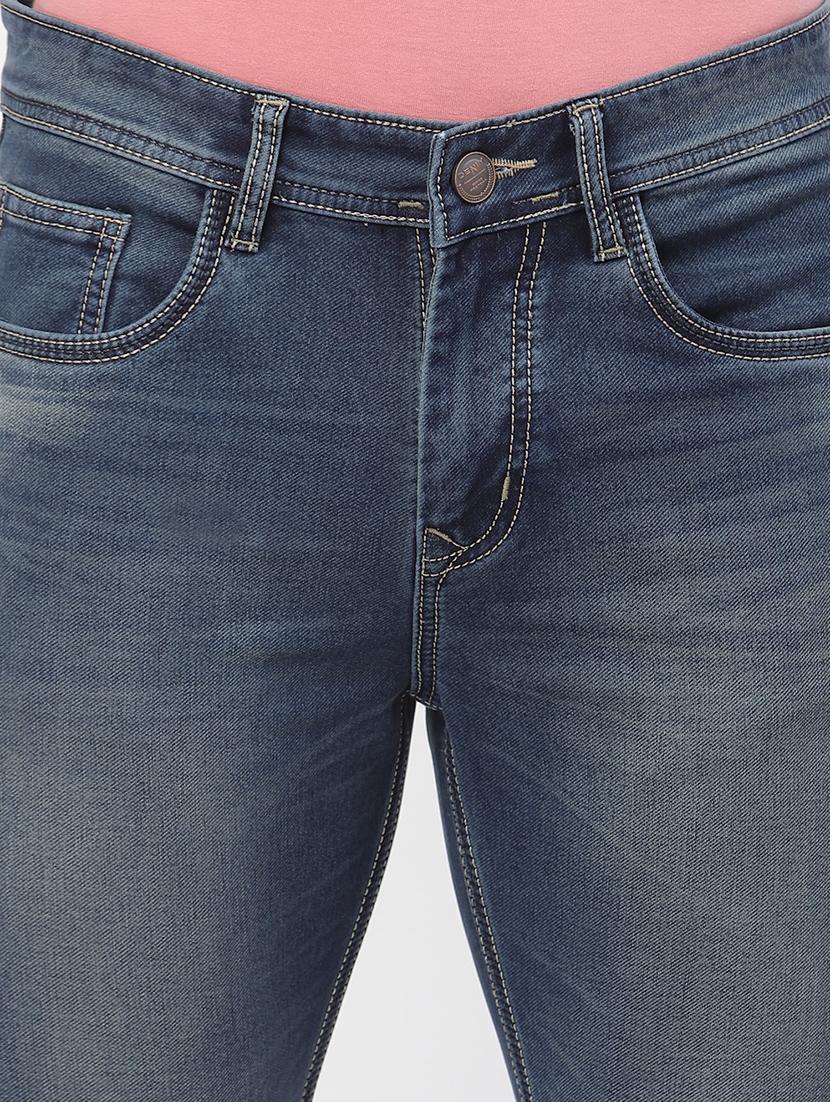 mens slim fit plain jeans - 19797626 - Standard Image - 3