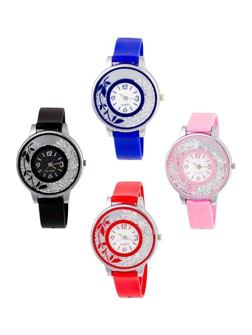niyatinx women's analog watch combo - 19829312 - Very Small Image - 1