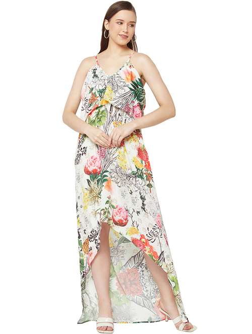 women's high low floral dress - 19848436 - Very Small Image - 1