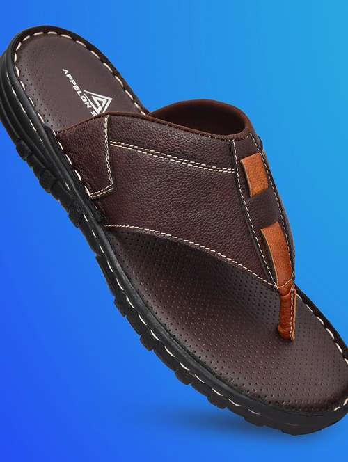 brown slip on flip flop - 19848666 - Very Small Image - 1