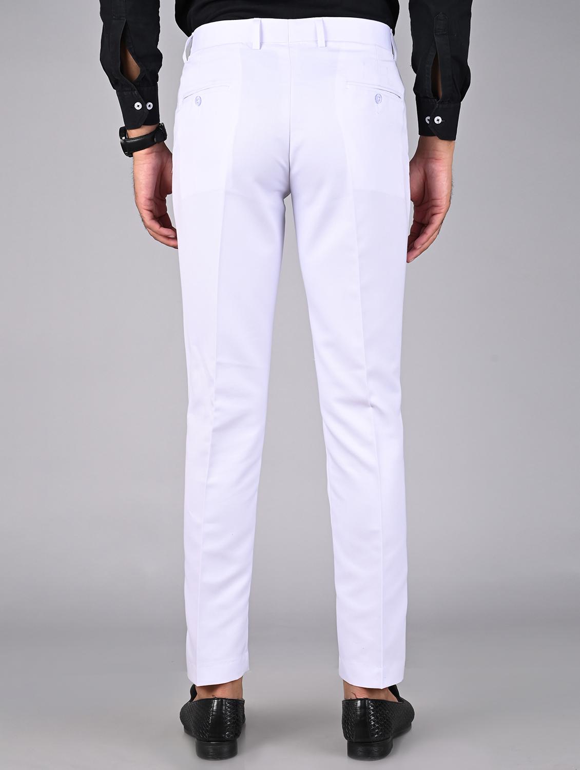 combo pack of 2 flat front trousers - 19872938 - Standard Image - 3