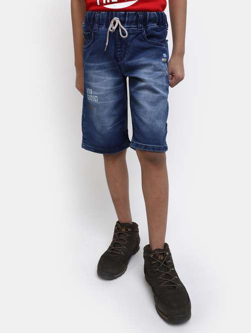 boys solid blue three fourth - 19908344 - Very Small Image - 1