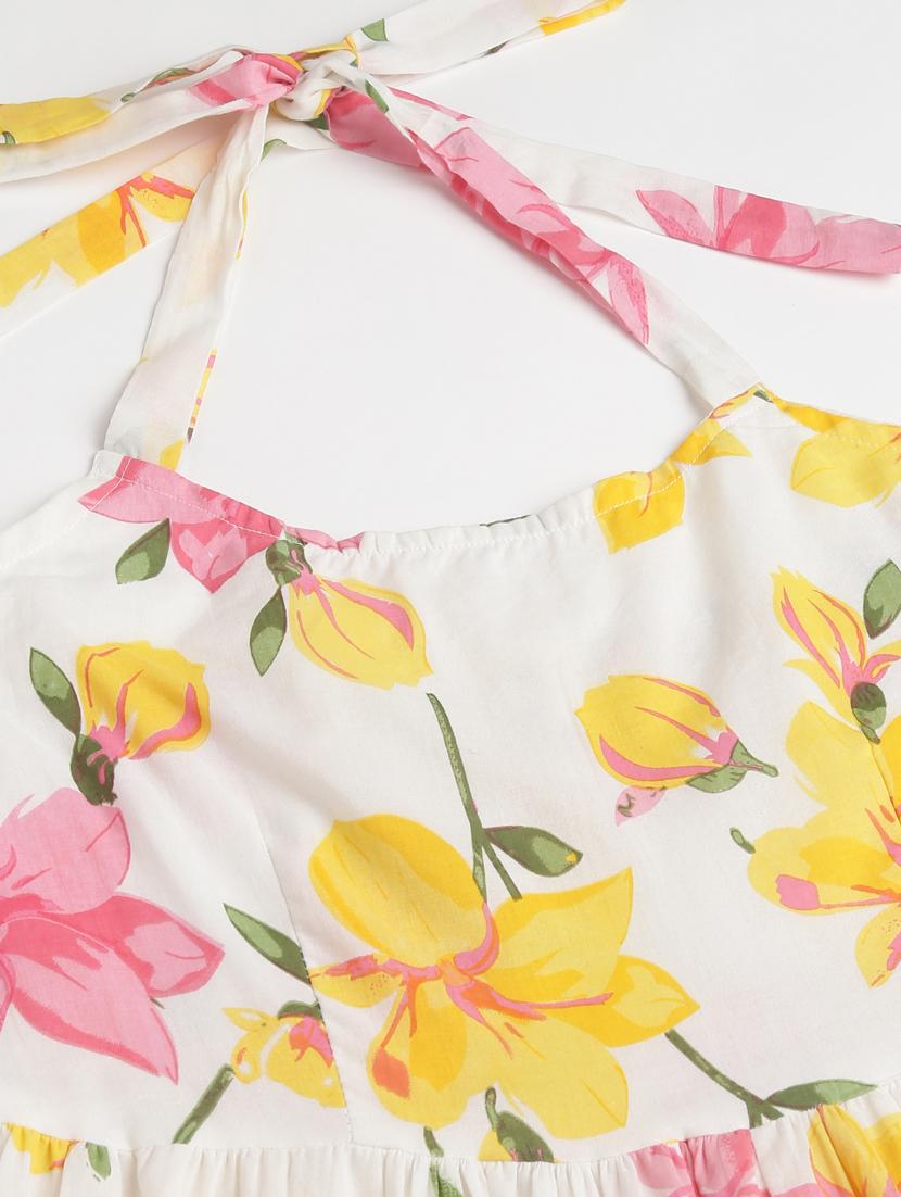 women's tiered floral dress - 19957279 - Zoom Image - 5