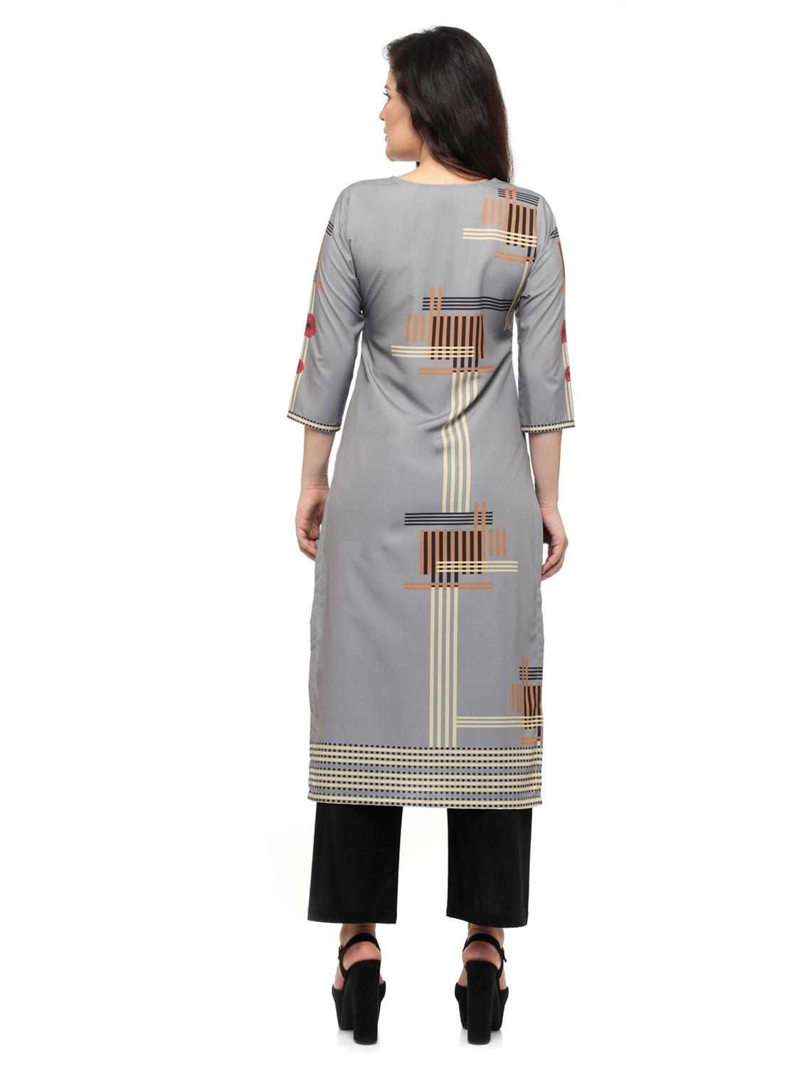 women's a-line kurta - 19990174 - Zoom Image - 3