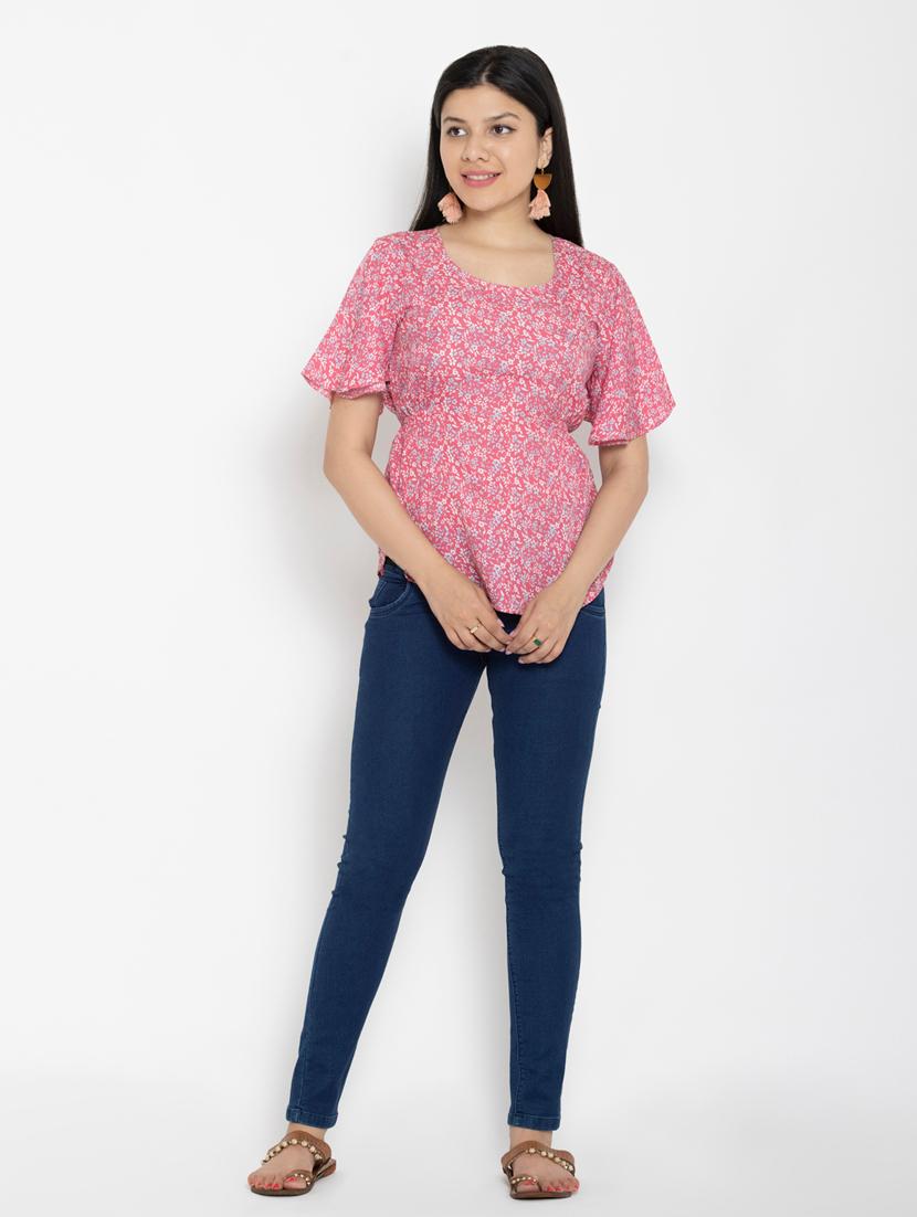 women's a line round neck top - 19990331 - Zoom Image - 3