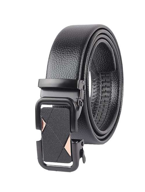 black leather belt - 20011368 - Very Small Image - 1