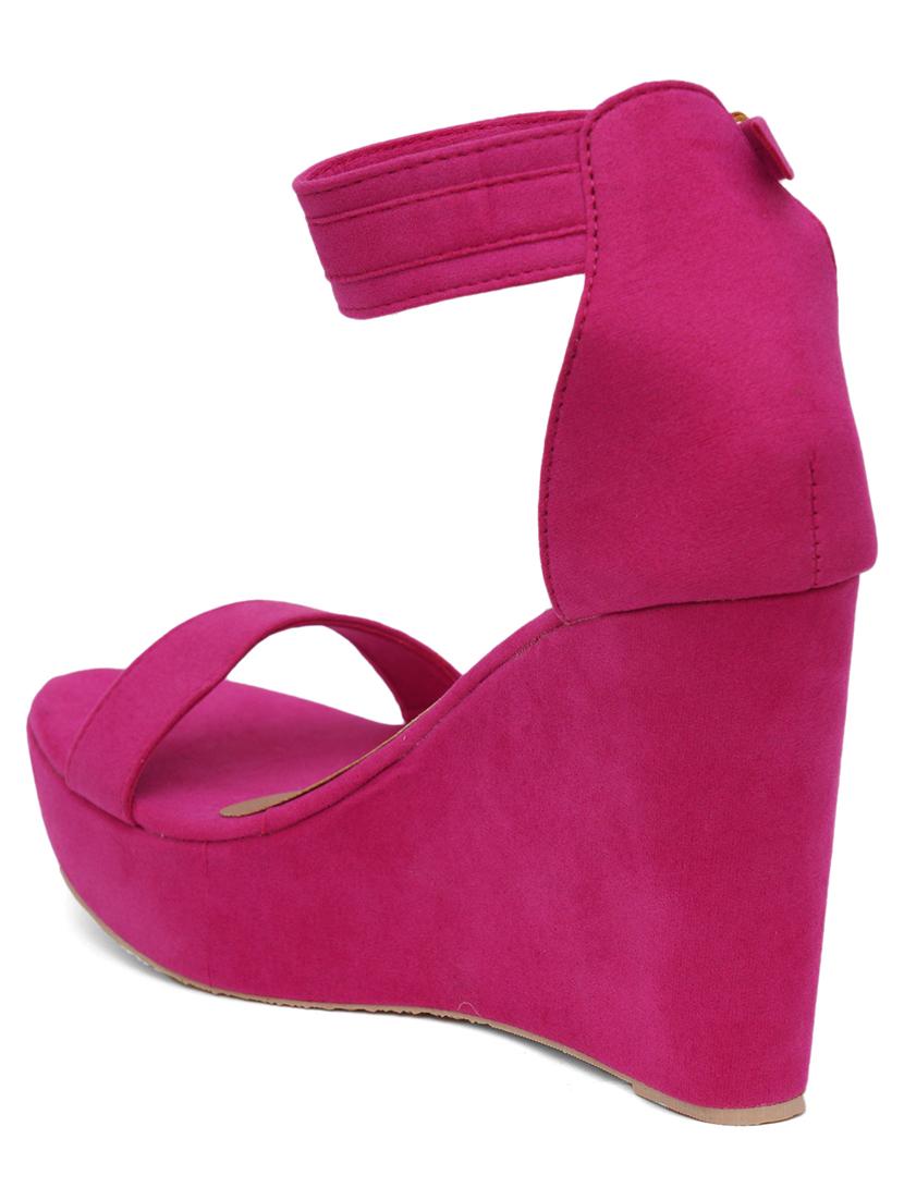 pink ankle strap sandal - 20018166 - Zoom Image - 2