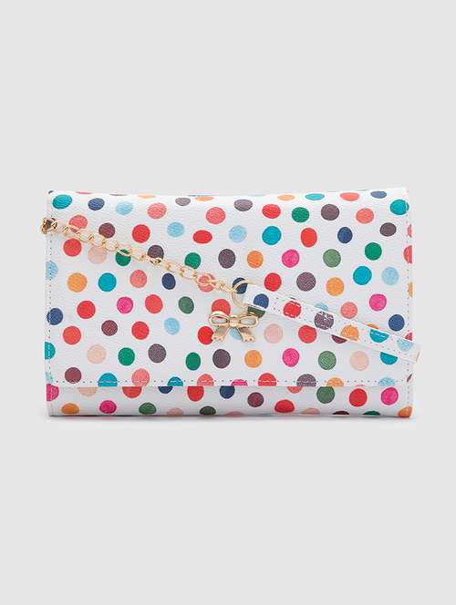 white leatherette wallet - 20018773 - Very Small Image - 1