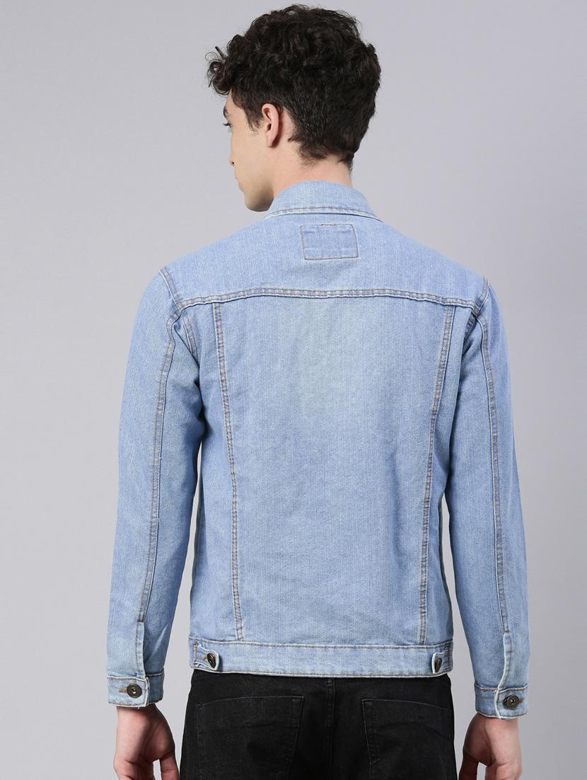 cinocci cotton blue jacket - 20022580 - Zoom Image - 3