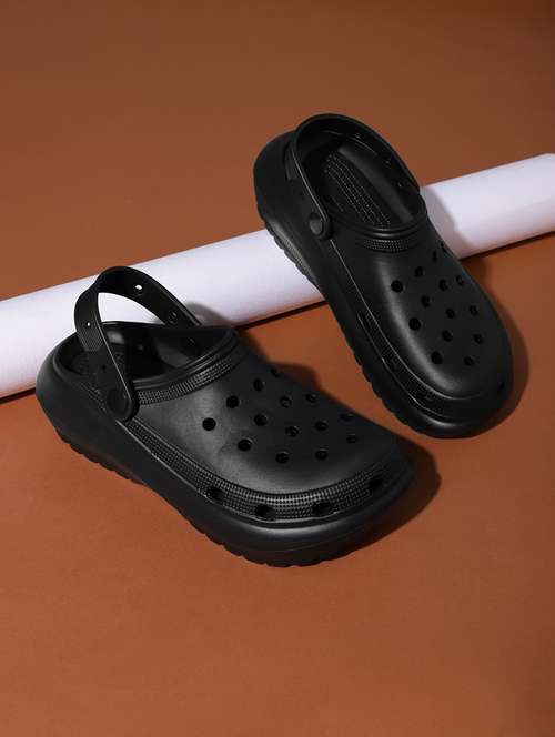 black slides flip flops - 20029610 - Very Small Image - 1