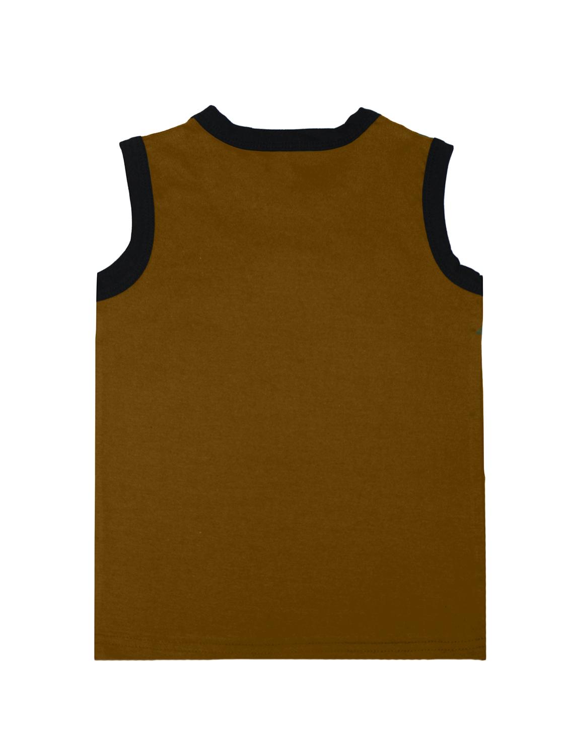 boys cotton solid vest - 20045098 - Zoom Image - 1